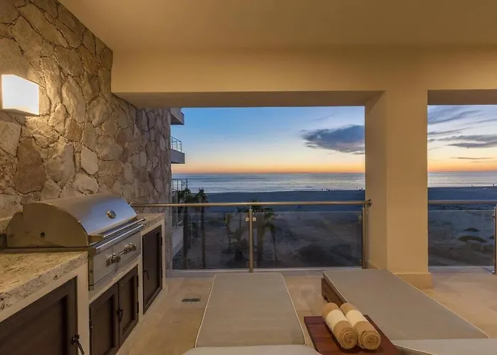 Beachfront 3 Bdrm In Exclusive Diamante Golf Cabo San Lucas